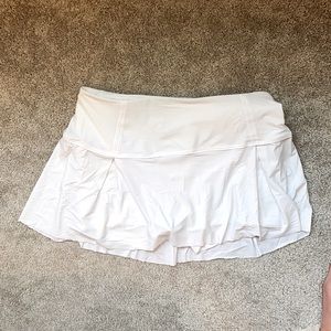 Lululemon White Tennis Skirt